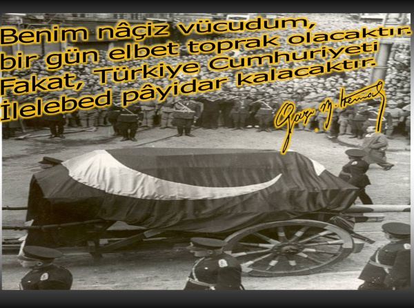 Atatürk 80. Ölüm Yılında Saygı ve Özlemle Anılıyor.