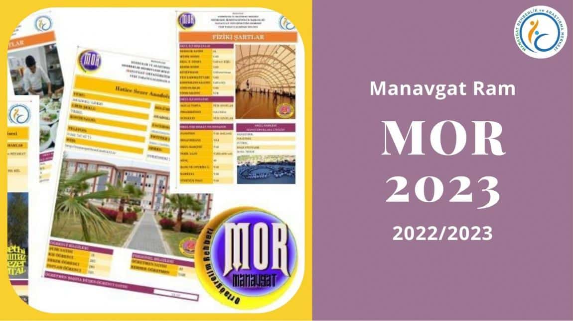 MOR 2023 (Manavgat Ortaöğretim Rehberi) Kullanıma Açıldı